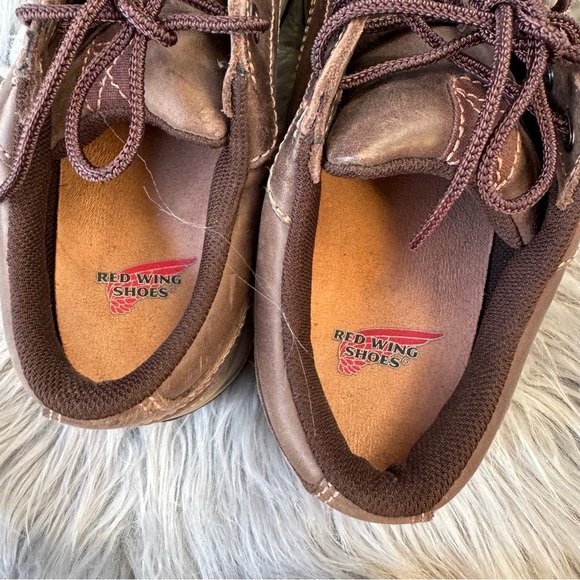Red Wing Work Shoes Women’s Size 7.5 Brown steel toe - Picture 6 of 7